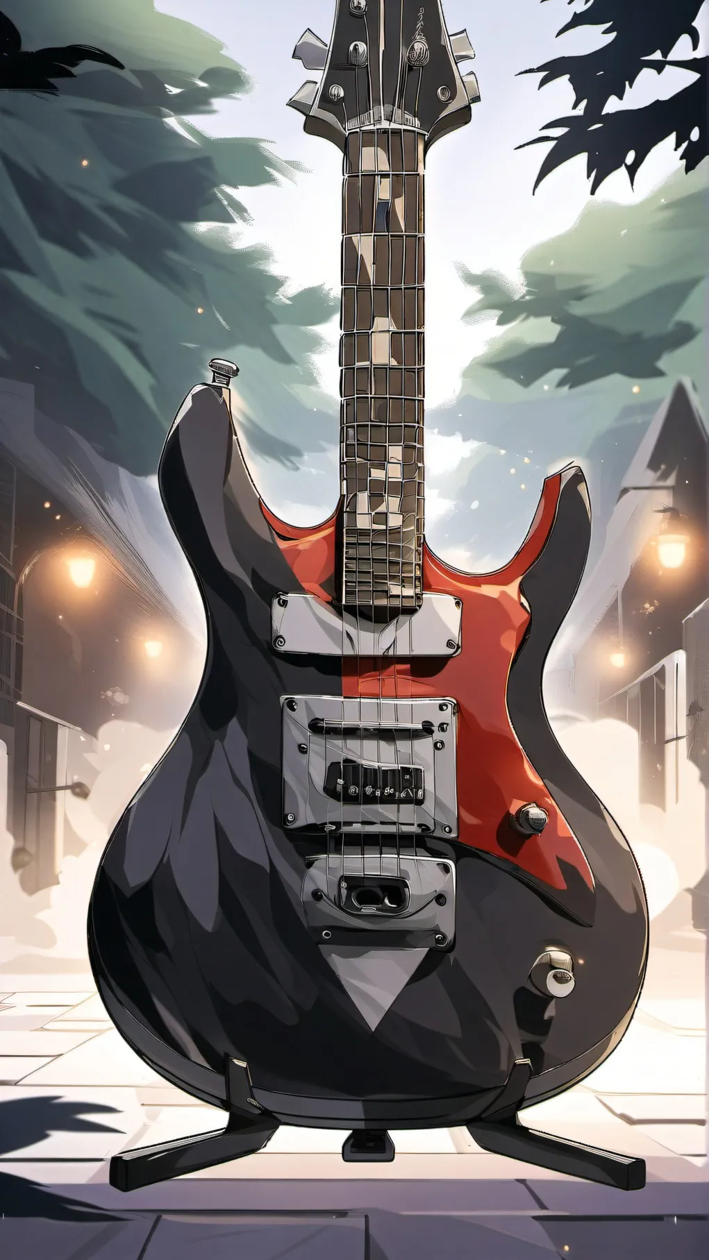 ai character: School of Rock  background