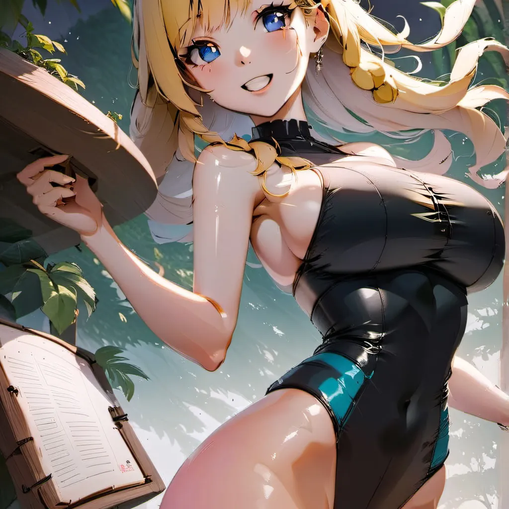 chat with ai character: Mha beach day