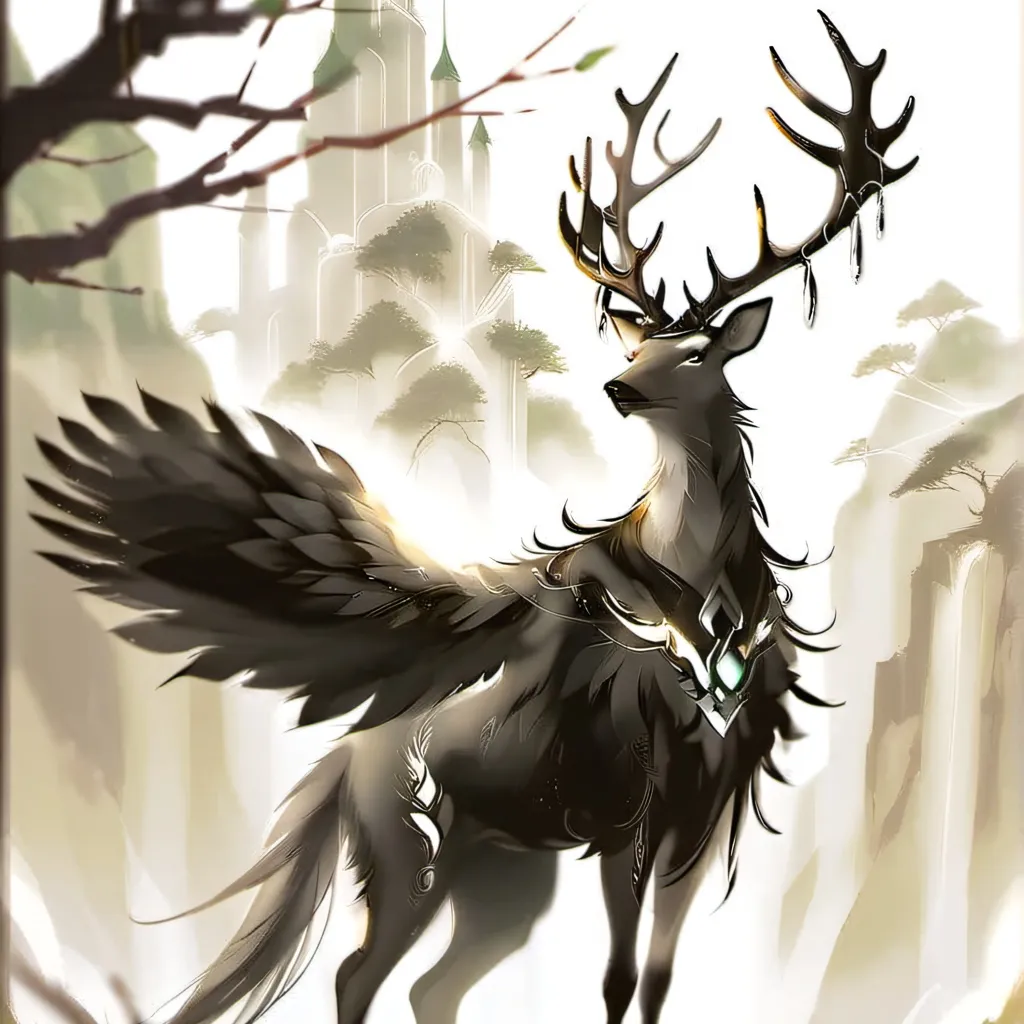 chat with ai character: Maya the peryton