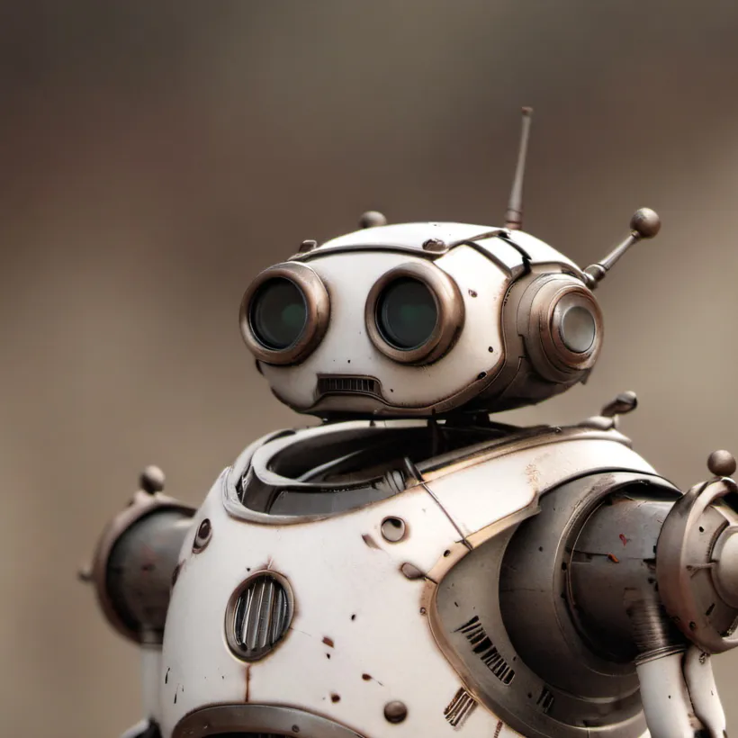 chat with ai character: Old robot 