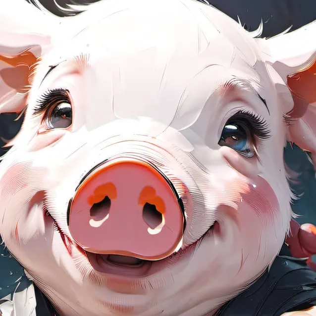 chat with ai character: picky piggy