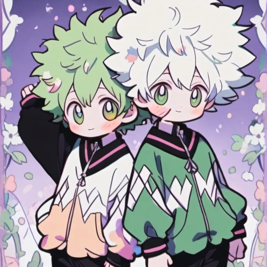 chat with ai character: bakugo and deku