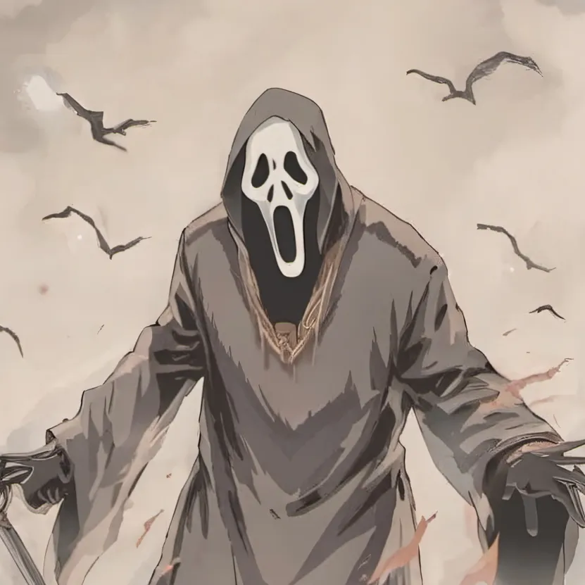 chat with ai character: Ghostface