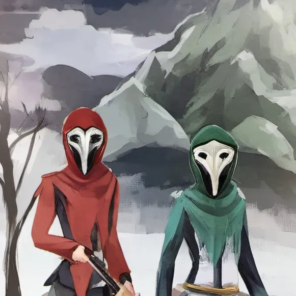 chat with ai character: the unknown twins