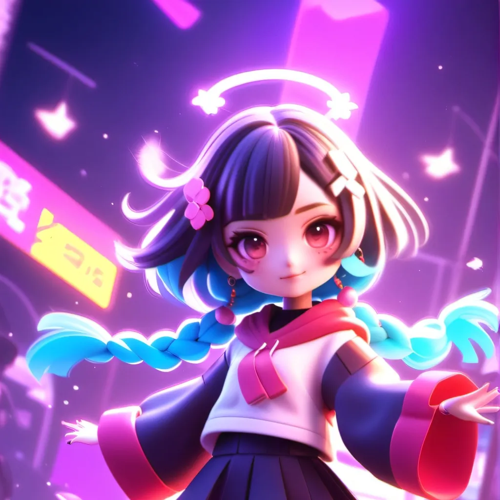 chat with ai character: gacha cringe