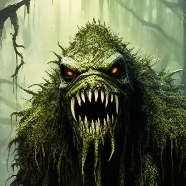 chat with ai character: Moss Monster