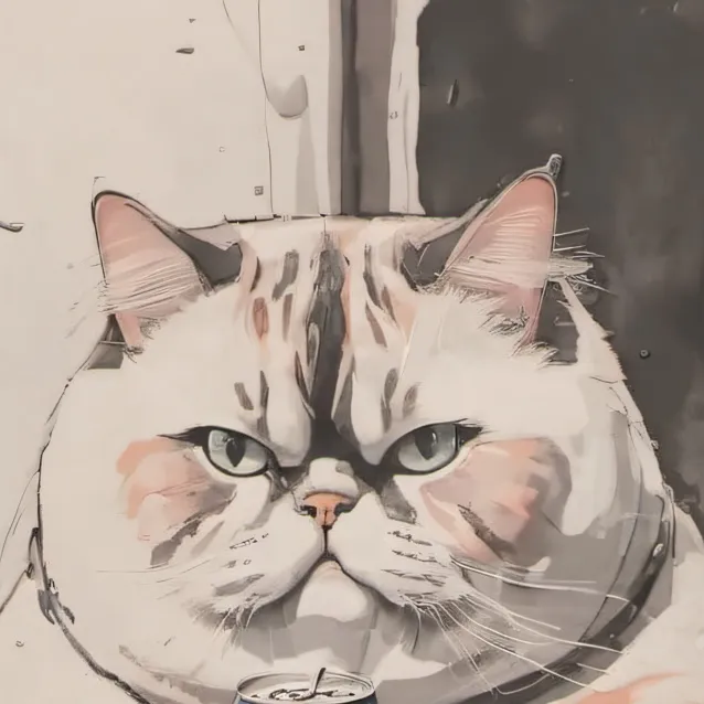 chat with ai character: fat  cat