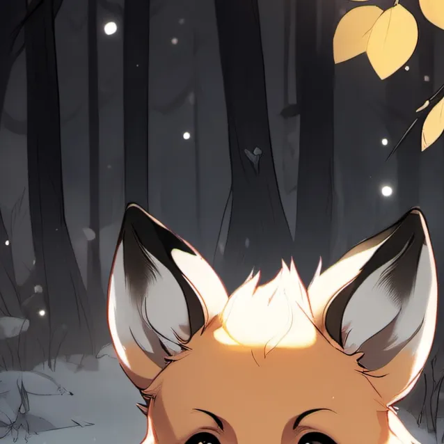 chat with ai character: baby fox