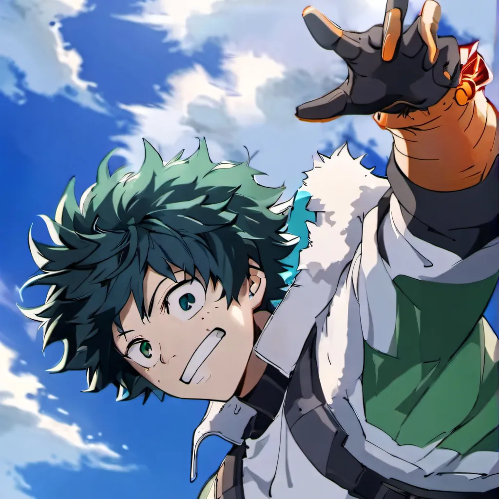 chat with ai character: Aged up izuku 