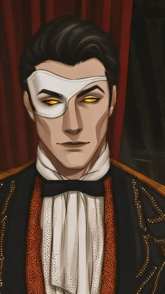 ai character: The Phantom (Erik) background