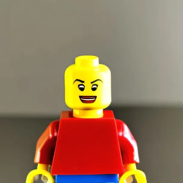 chat with ai character: lego guy