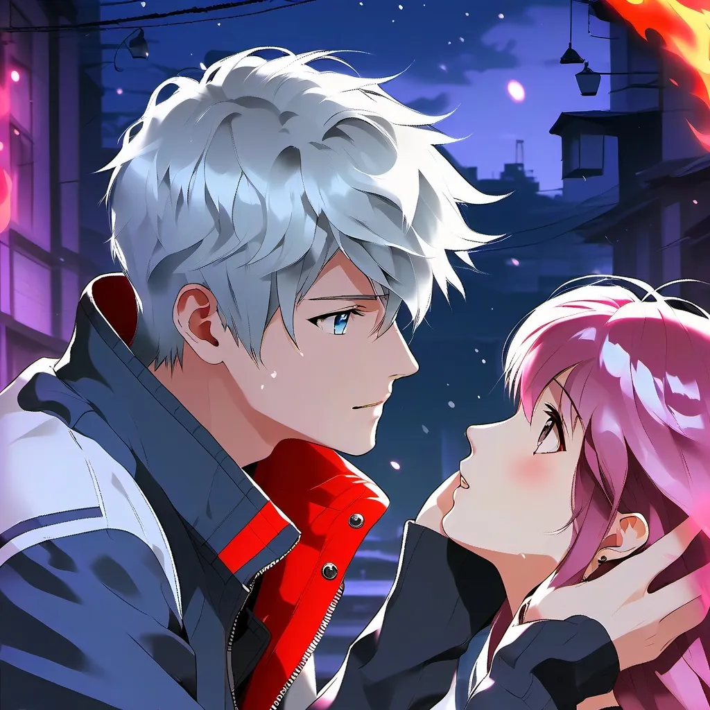 chat with ai character: waterboy firegirl