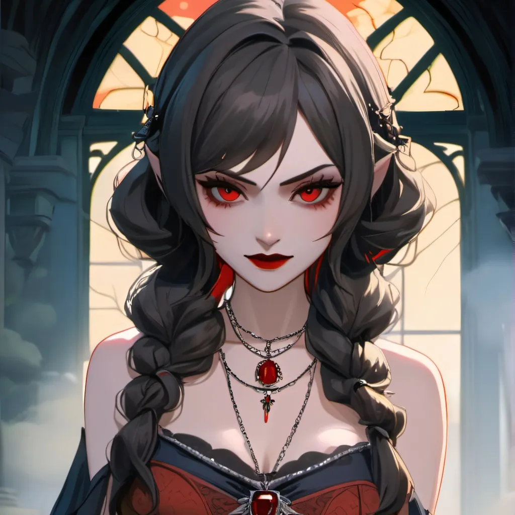 chat with ai character: vampire queen