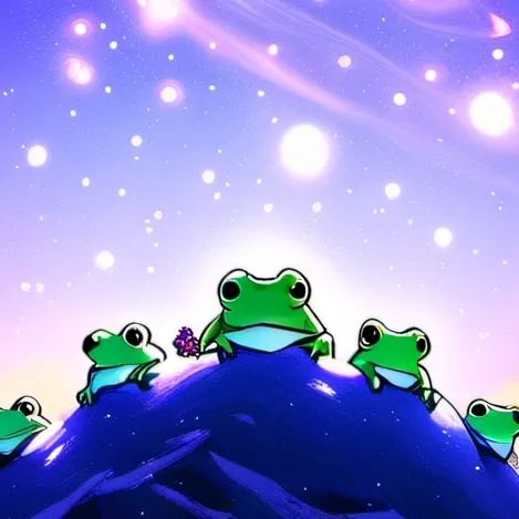 chat with ai character: Gay frog army
