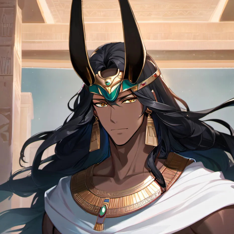 chat with ai character: Anubis 