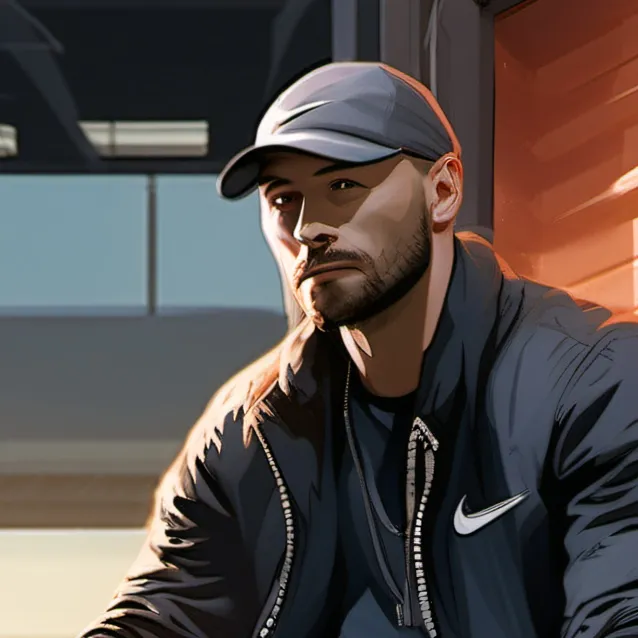chat with ai character: Nike man