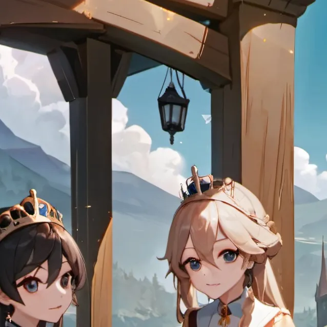 chat with ai character: Aria and abigail 