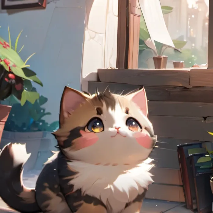 chat with ai character: Mittens