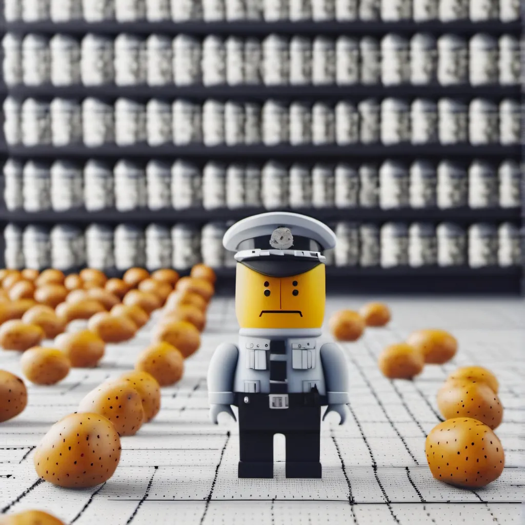 chat with ai character: Potato police 