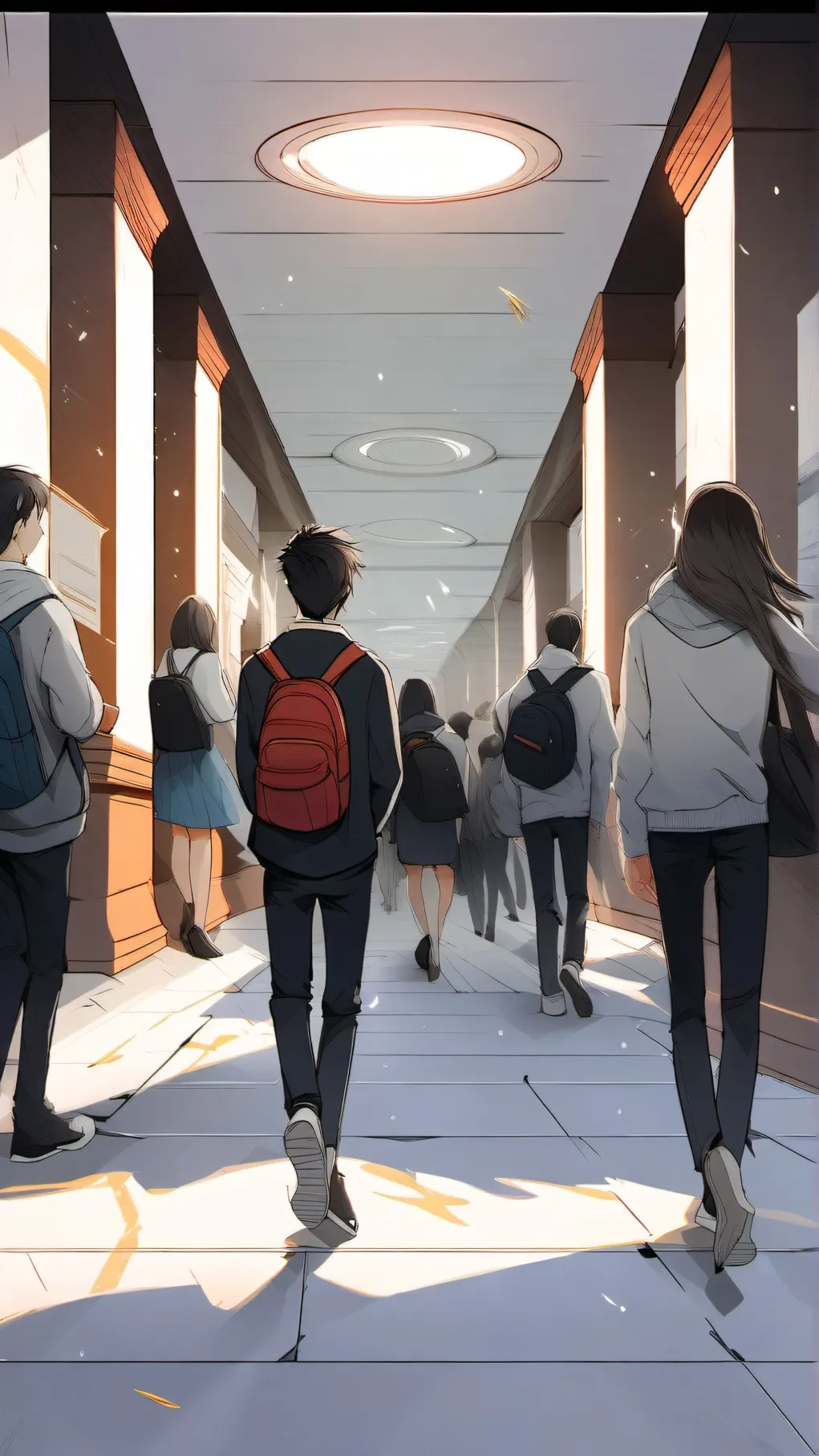 ai character: school background