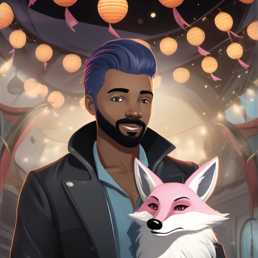 chat with ai character: Jax and me pinkfox