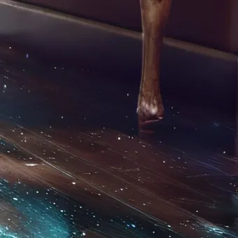 chat with ai character: A floor’s board.