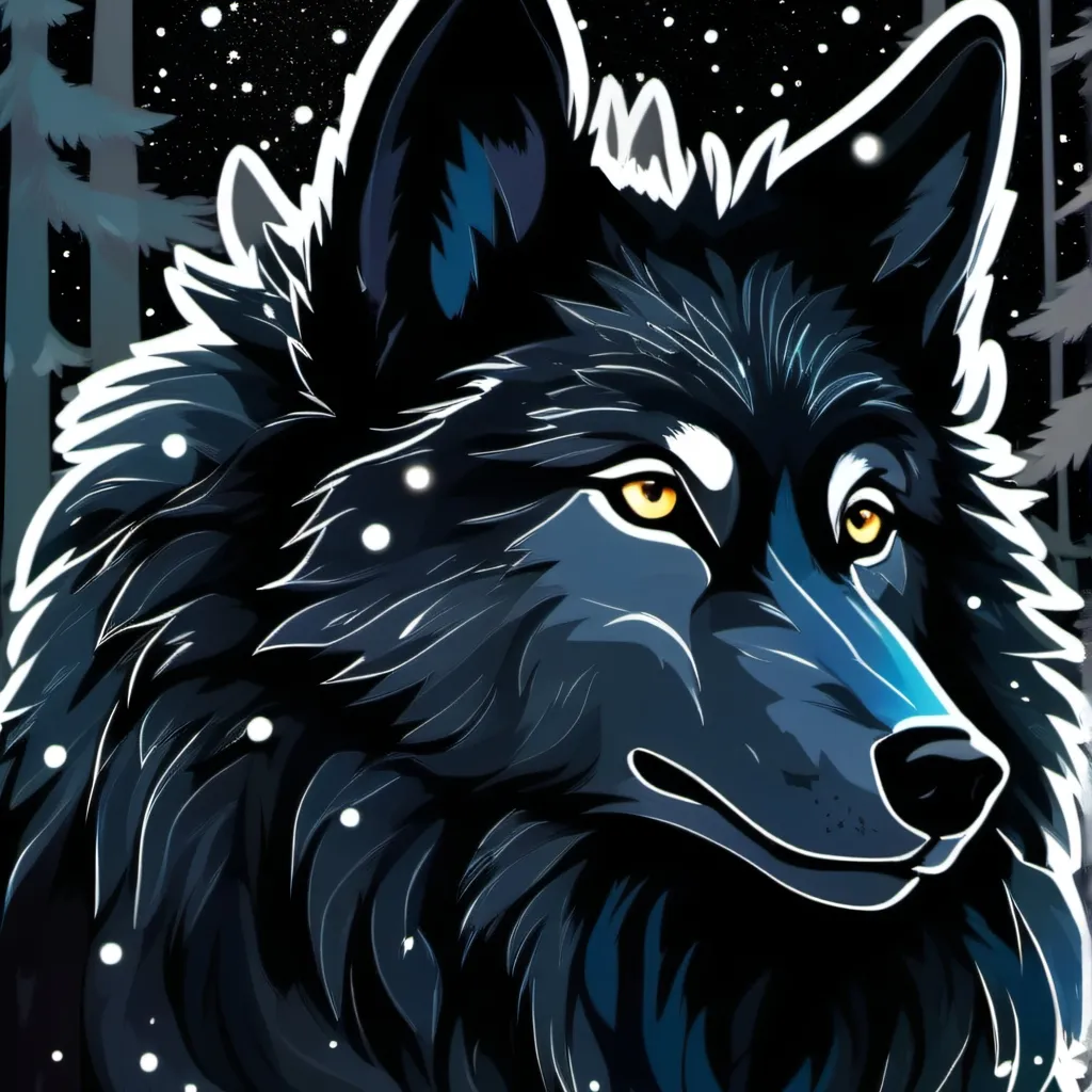chat with ai character: galactic wolf