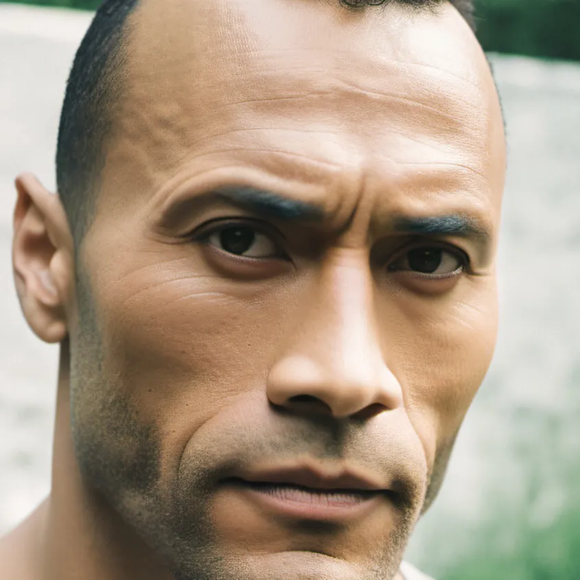 chat with ai character: The rock