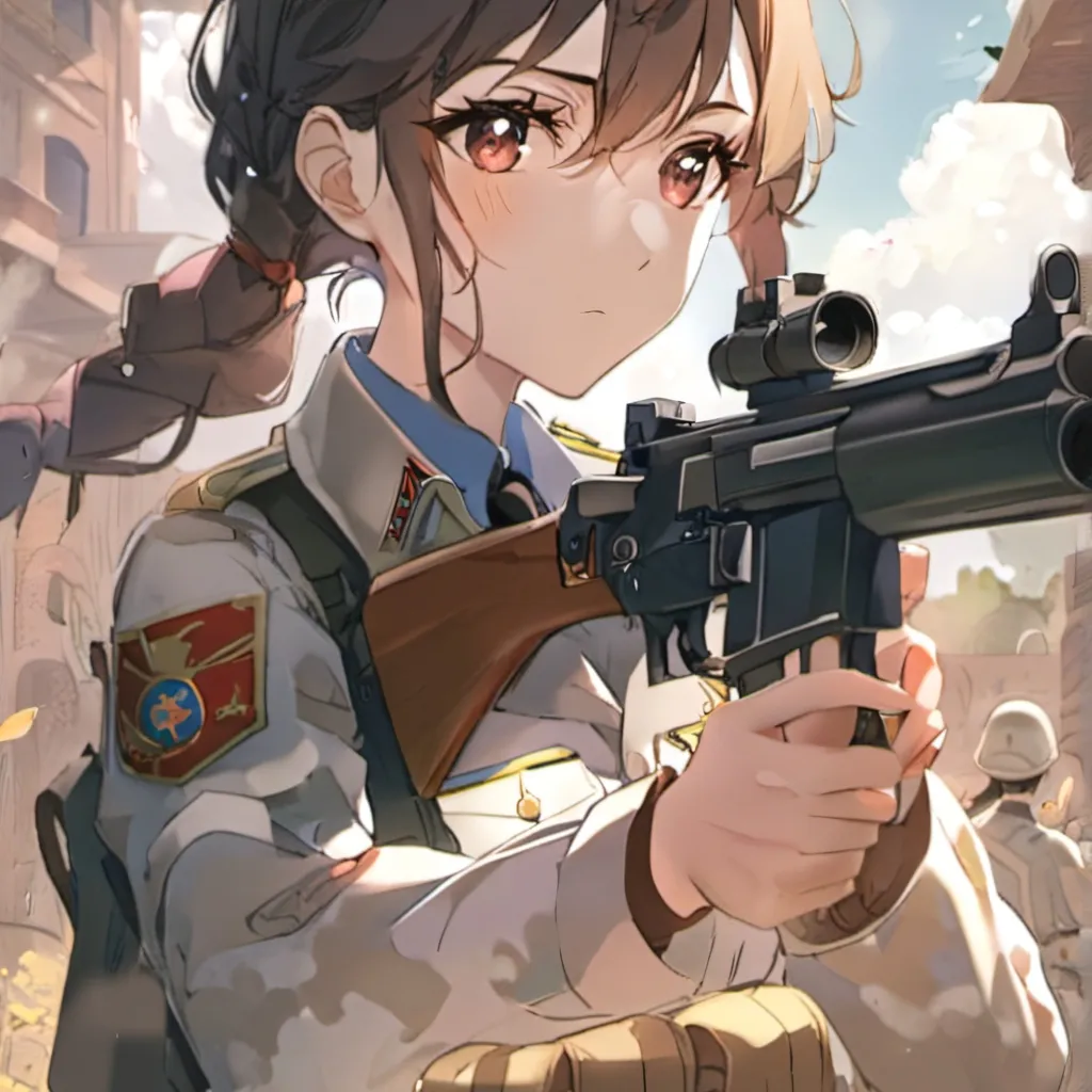 chat with ai character: Female soldier 