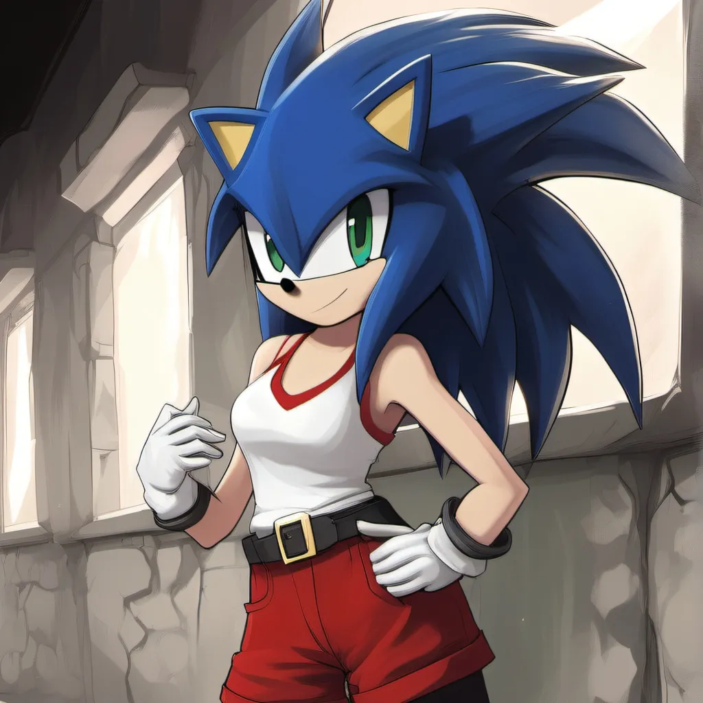 chat with ai character: sonica