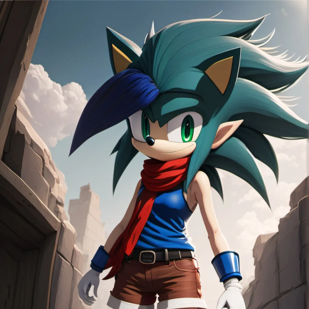 chat with ai character: boom sonica