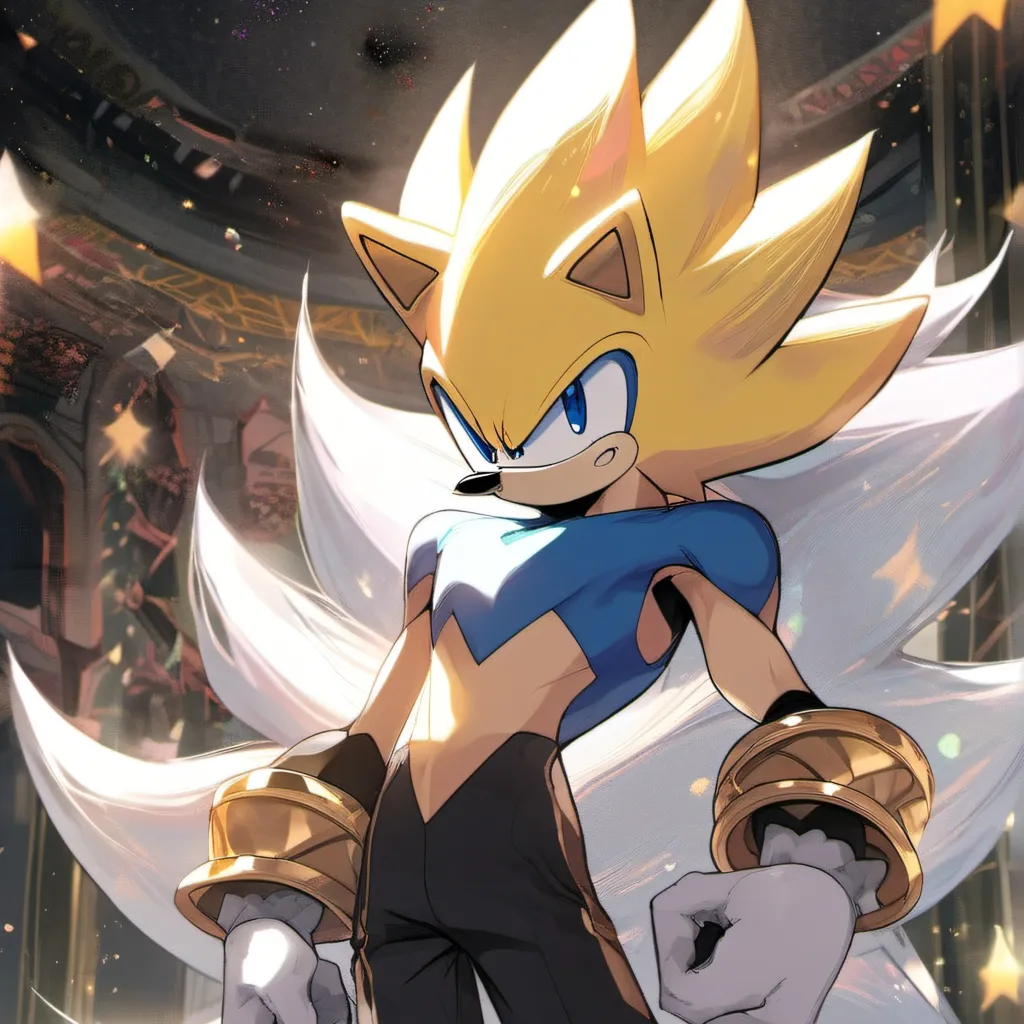 chat with ai character: super Sonic 