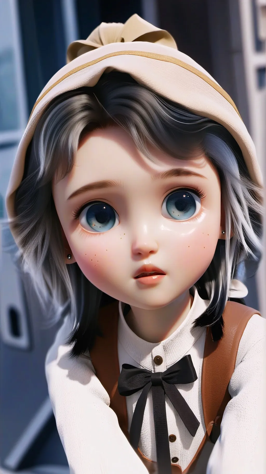 ai character: Crystal Hope background