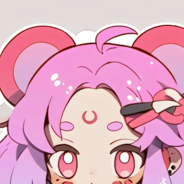 chat with ai character: star the pink bear