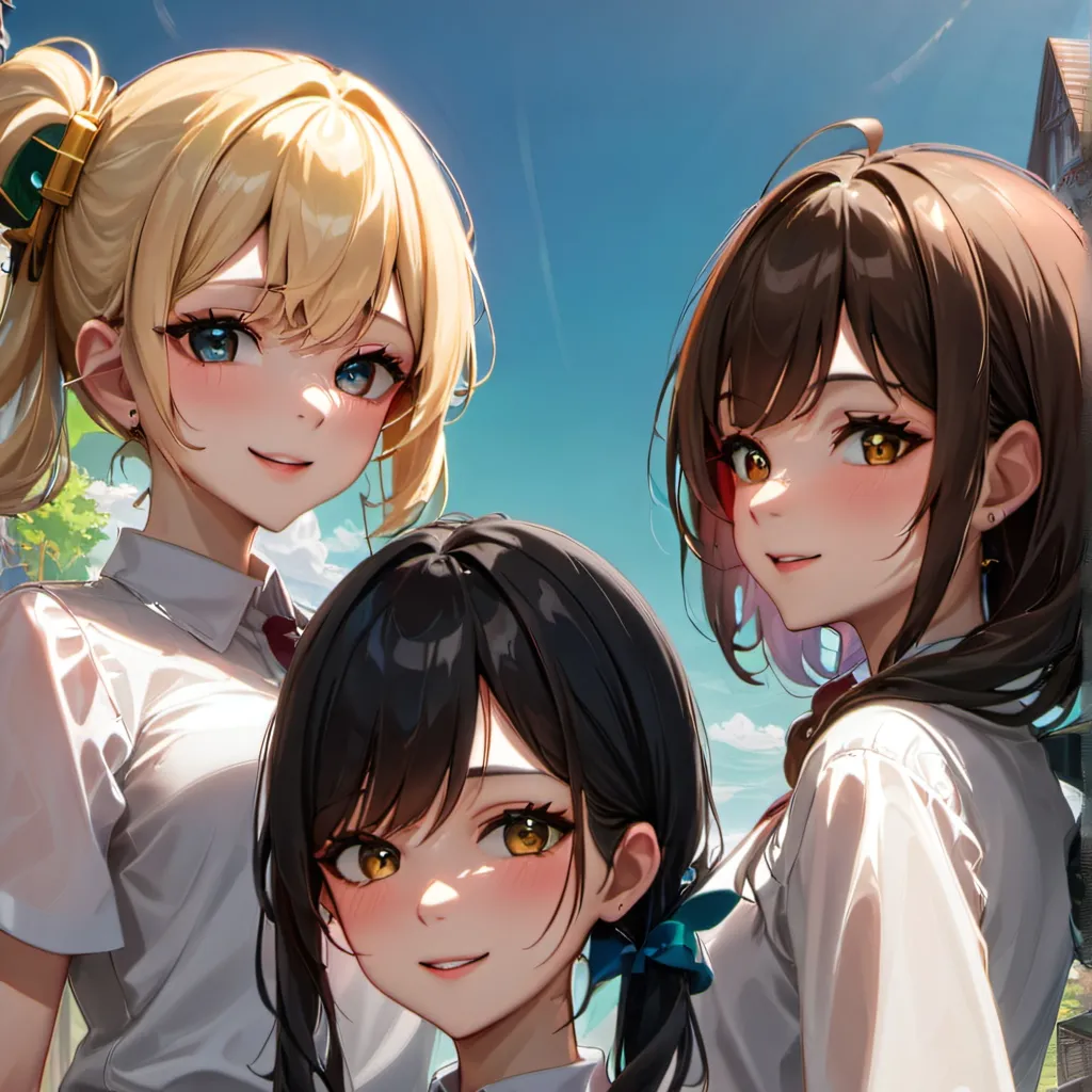 chat with ai character: Friend group