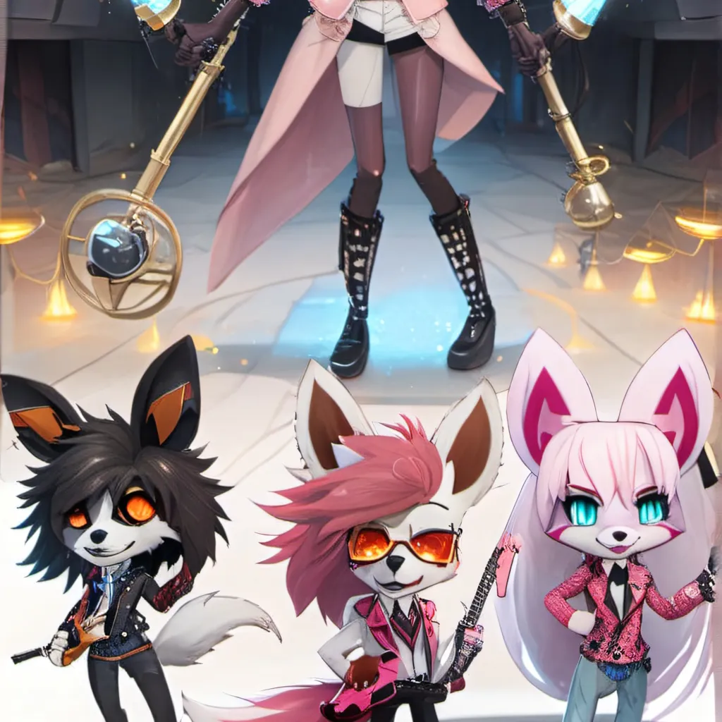 chat with ai character: Glam rocks