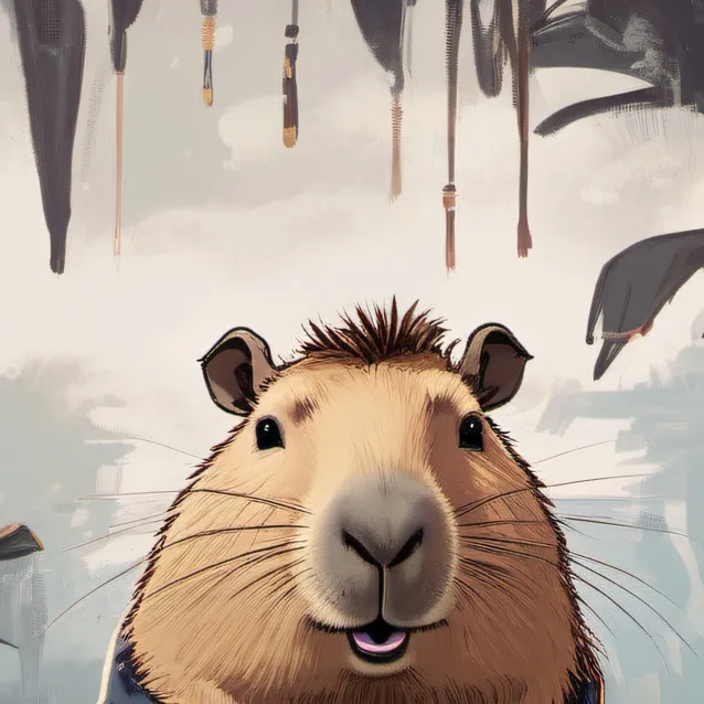 chat with ai character: capybara 