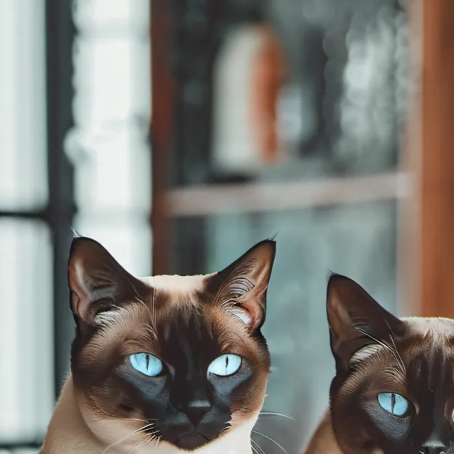 chat with ai character: siamese cats