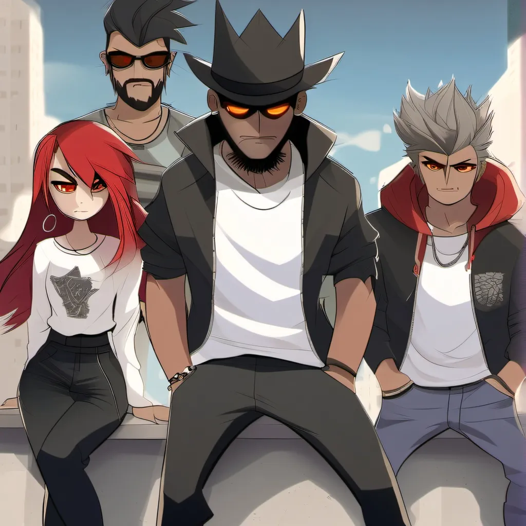 chat with ai character: The gang