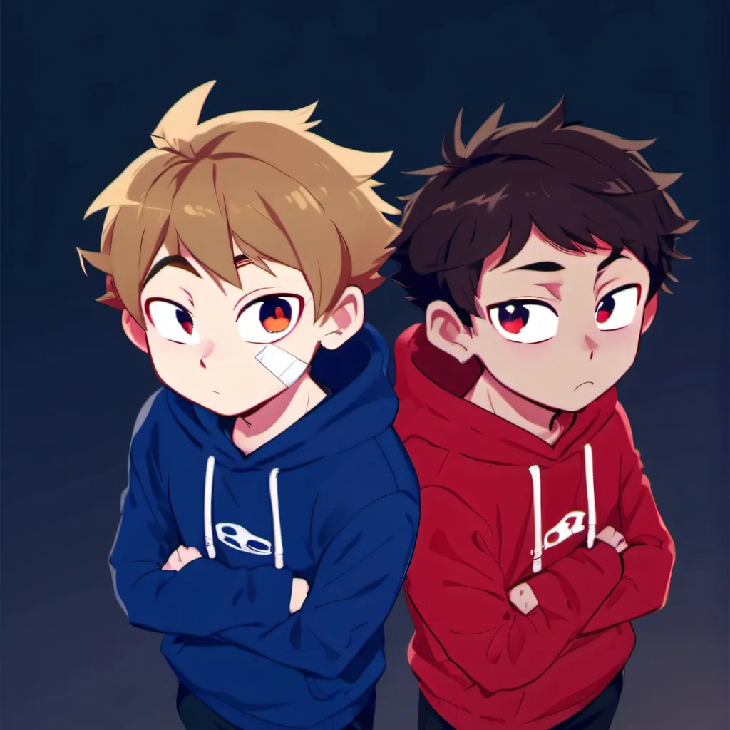 chat with ai character: Tom and Tord