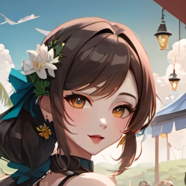 chat with ai character: hot girl