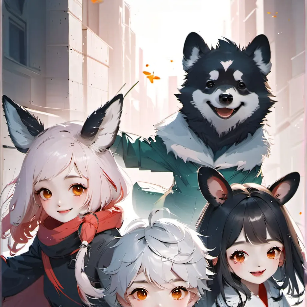 chat with ai character: smiling critters