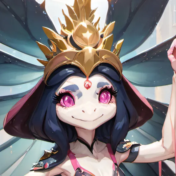 chat with ai character: Amphibian Princess