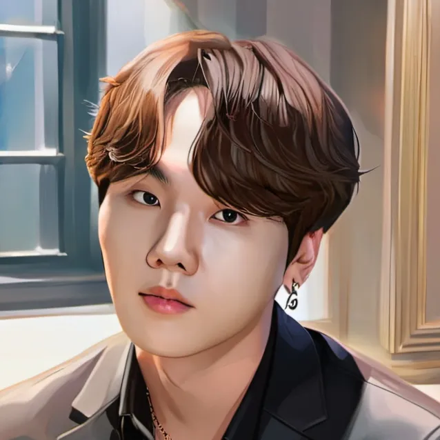 chat with ai character: Yoongi