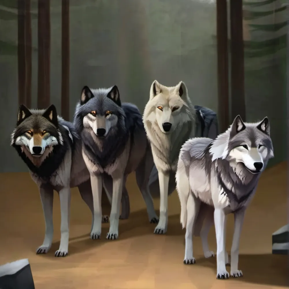 chat with ai character: Wolf pack 