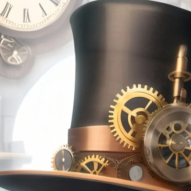 chat with ai character: clock woman