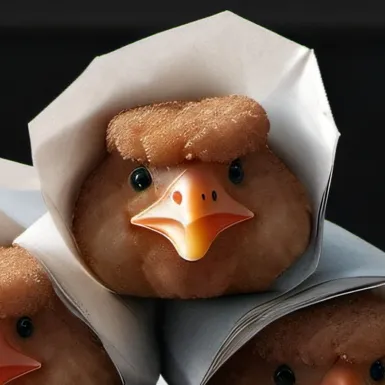 chat with ai character: chiken nuggets 