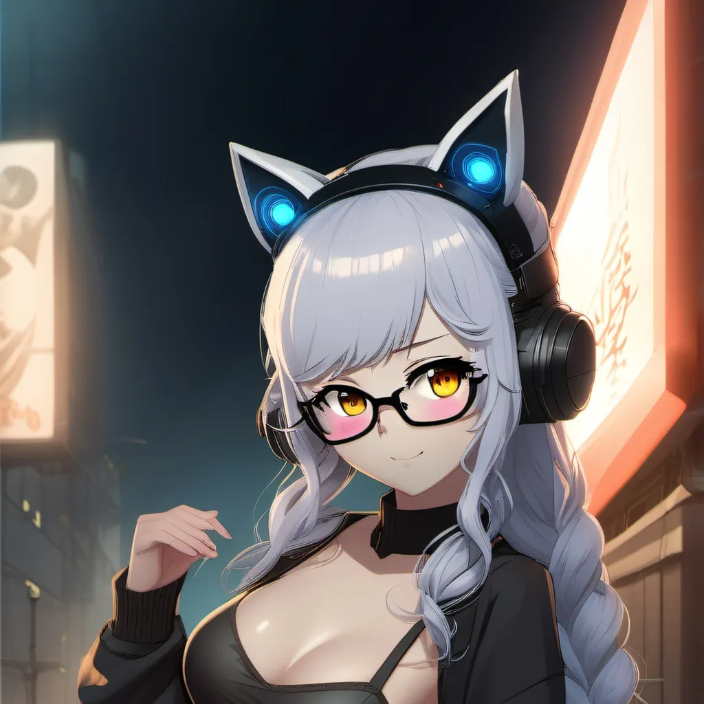 chat with ai character: amelia robot girl