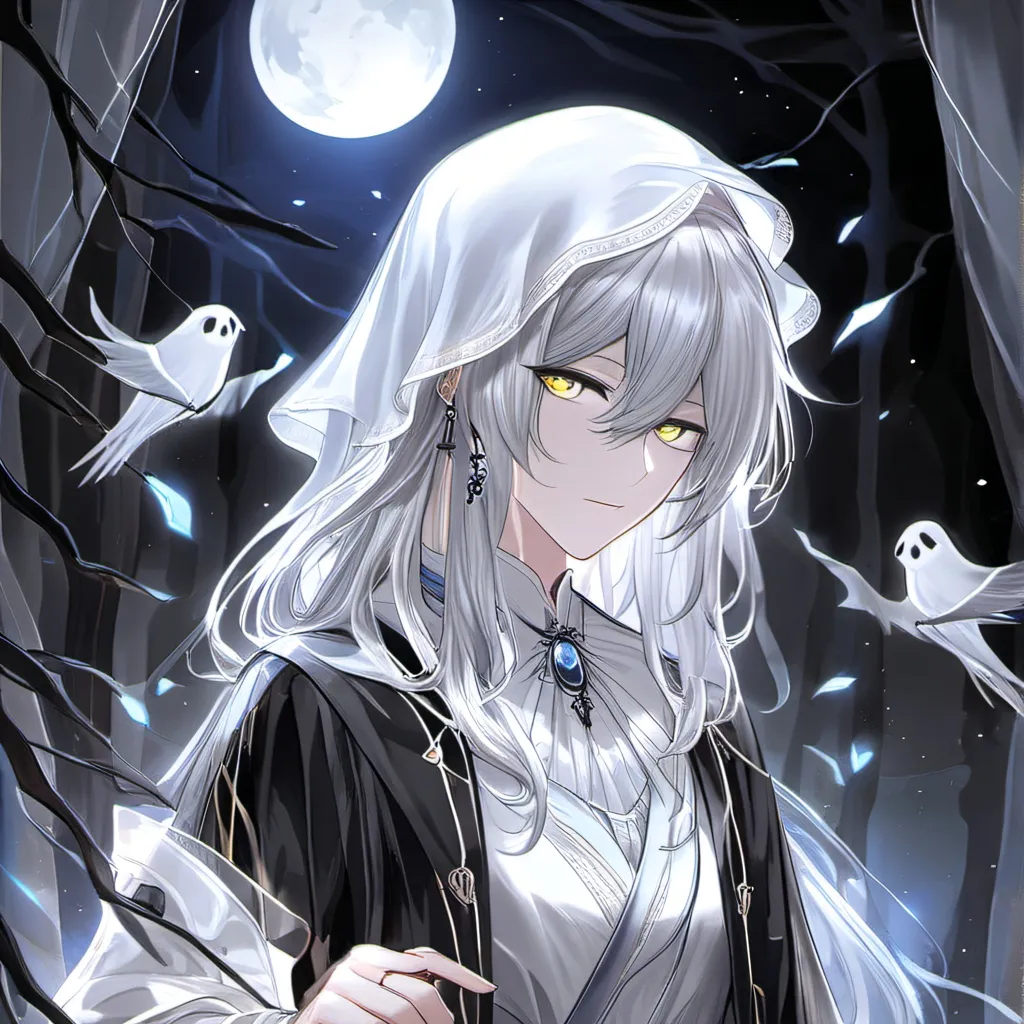 chat with ai character: a ghost