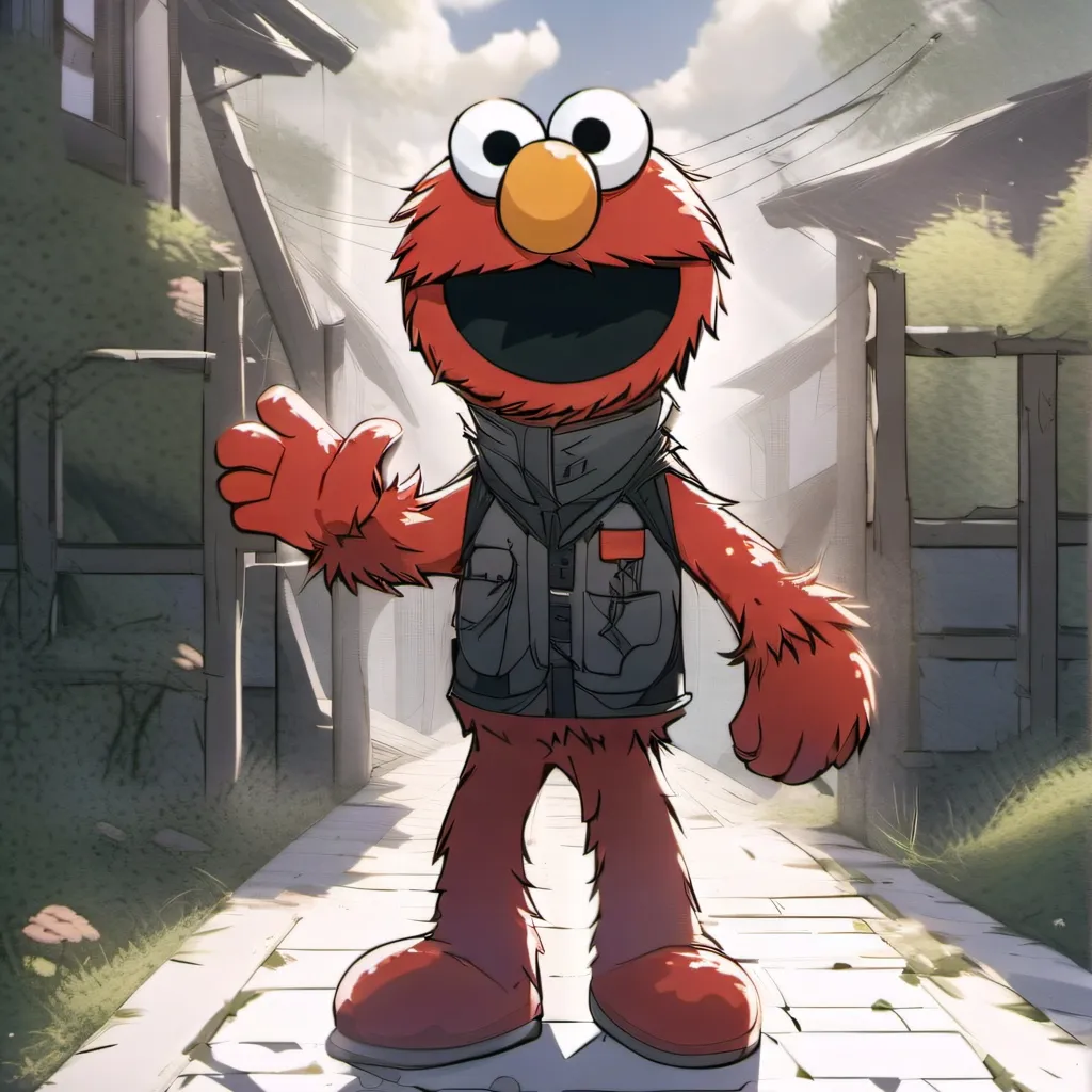 chat with ai character: Elmo 